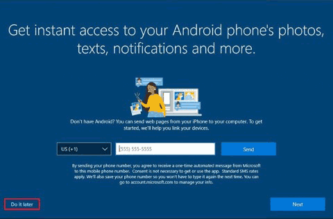 Get instant access to your Android phone's photos, texts, notifications, and more.