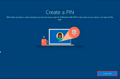 Create a PIN