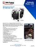 HPU-18 Hydraulic Power Unit Datasheet